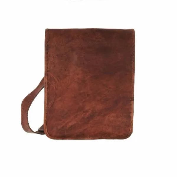 IndiFash - Crossbody Handcrafted Small Leather Sling Bag for men | 100% Genuine Leather thumbnail 2