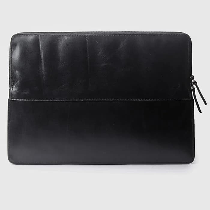 Dual Leather Laptop Sleeve thumbnail 3