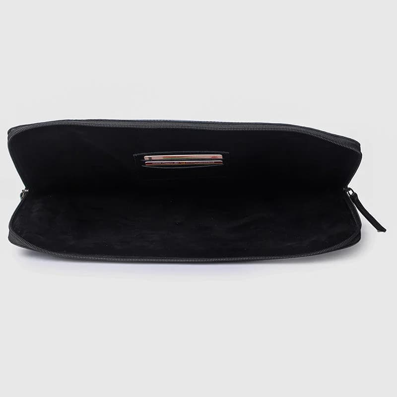 Dual Leather Laptop Sleeve thumbnail 9