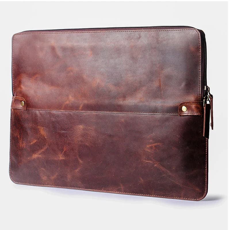 Dual Leather Sleeve Rust thumbnail 3