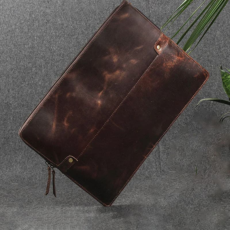 Dual Leather Sleeve Rust thumbnail 7