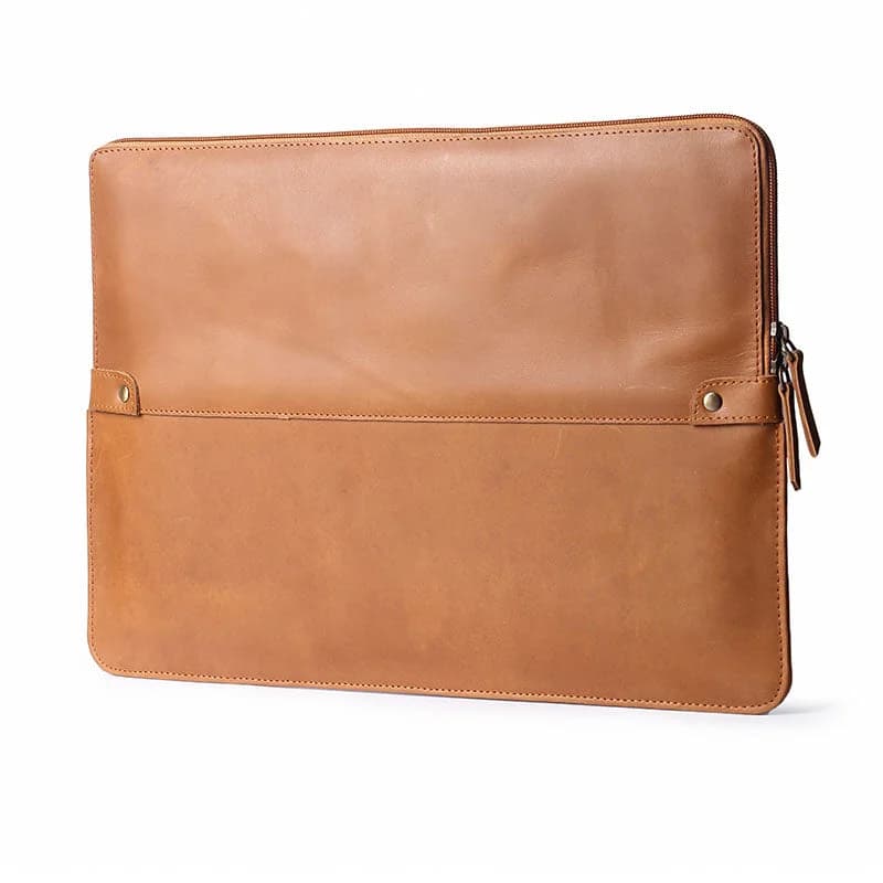 Dual Leather Sleeve Tan thumbnail 5