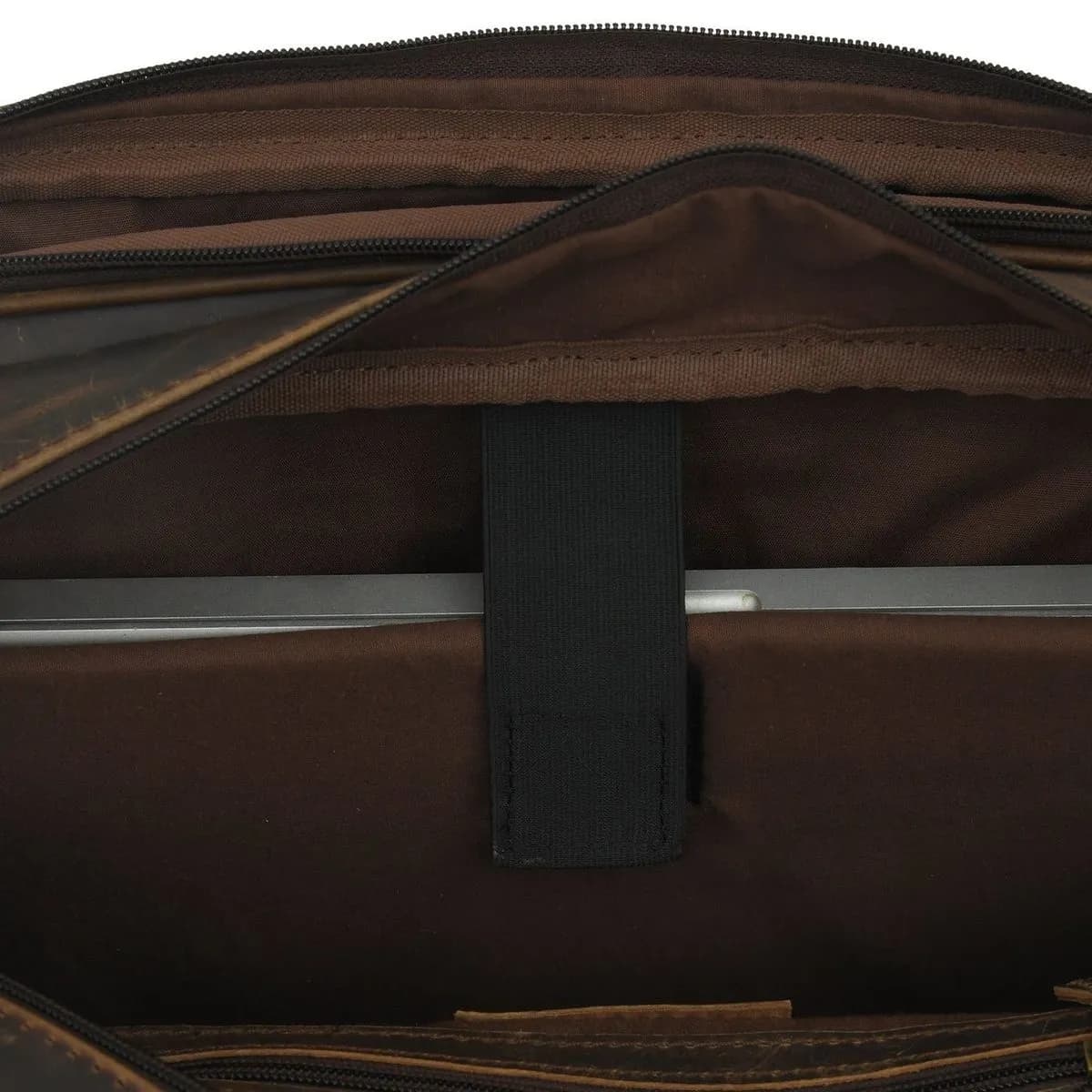 Floyd Handmade Buffalo Leather Office Briefcase thumbnail 10