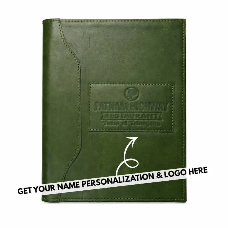 Forest Green Executive Menu Holder thumbnail 7