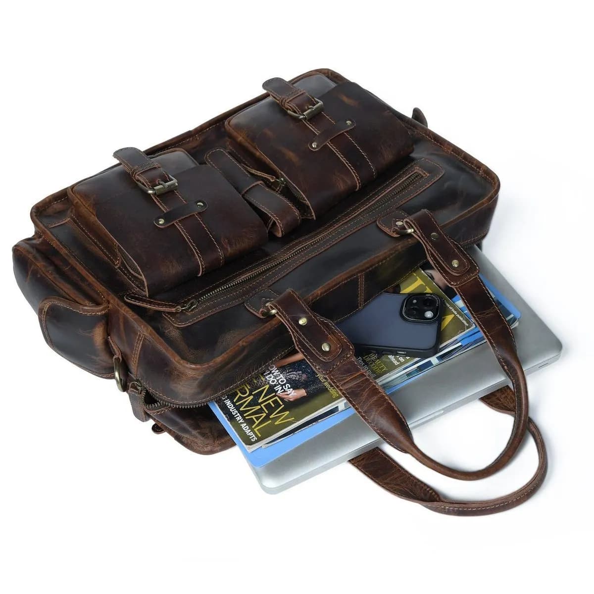 Dryden Buffalo Briefcase thumbnail 2