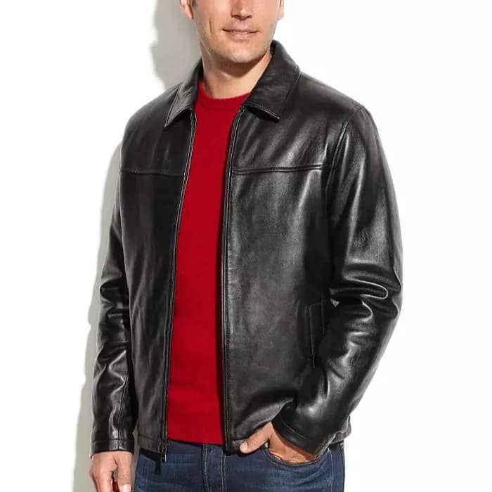 The Wolfman Leather Bomber Jacket