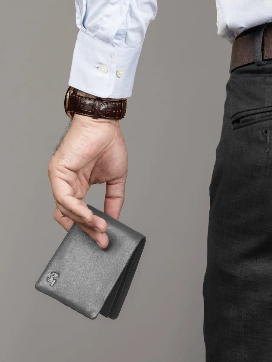 Gray Kodiak Bifold Wallet thumbnail 6