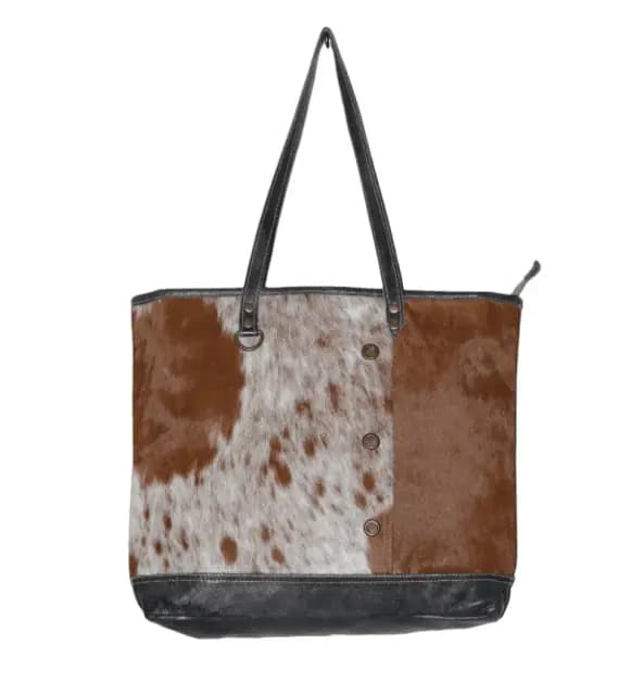Hairon Leather Tote Bag