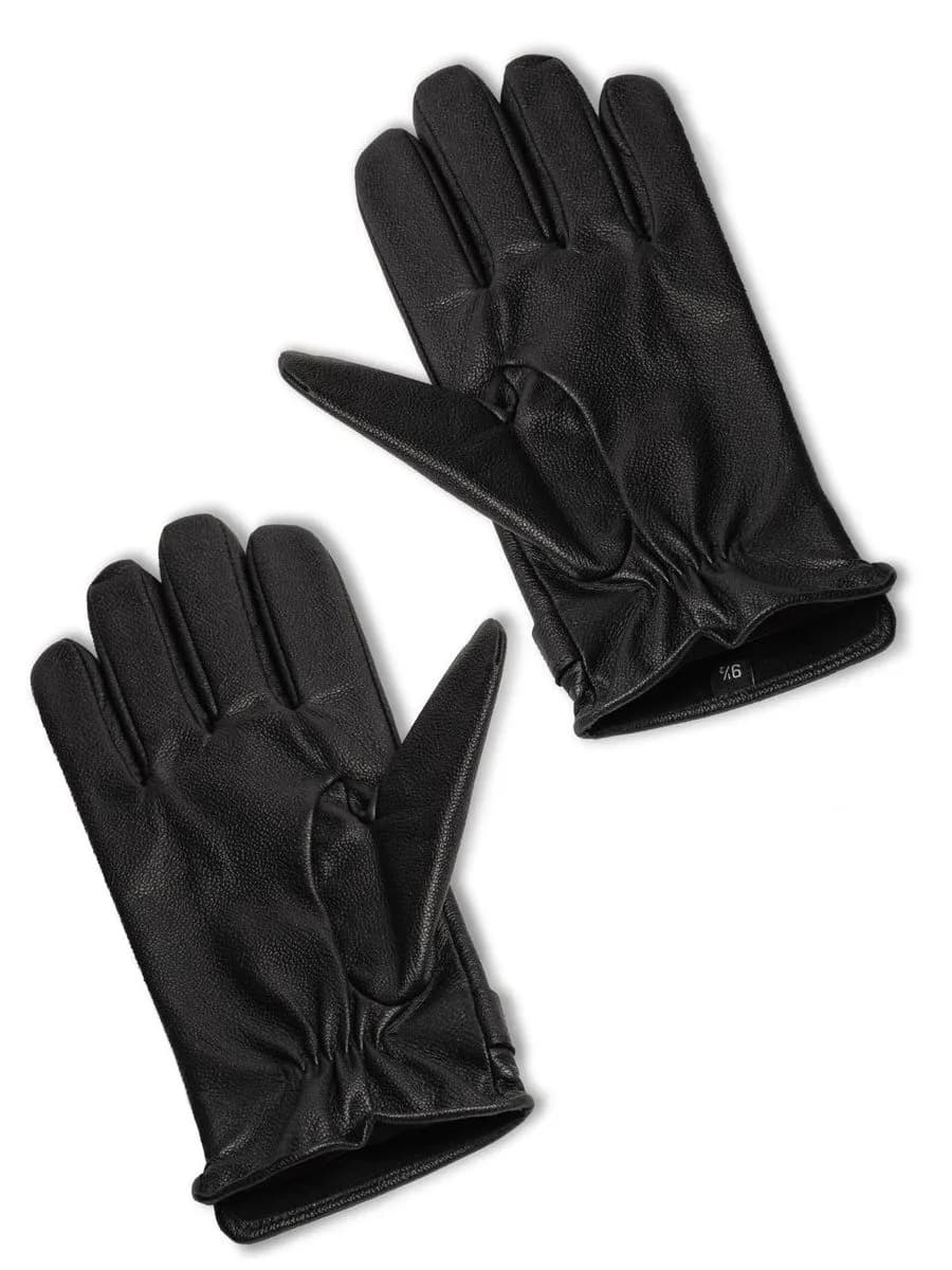 Bikers Leather Gloves - Touch Button thumbnail 8
