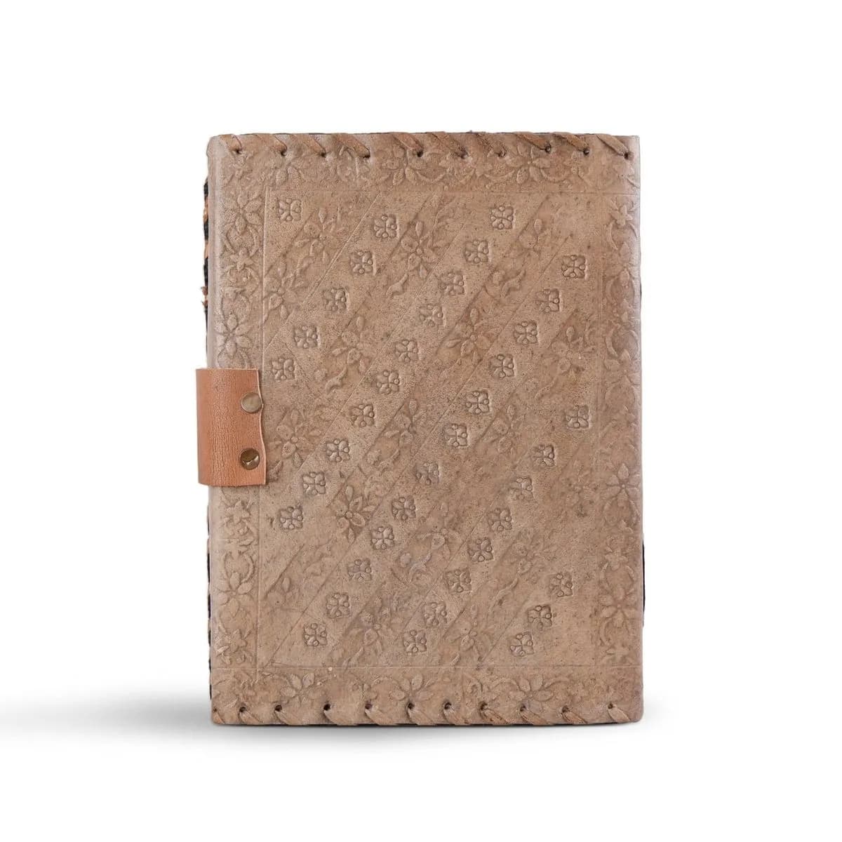 Handcrafted Vintage 4 Stone Leather Diary thumbnail 6