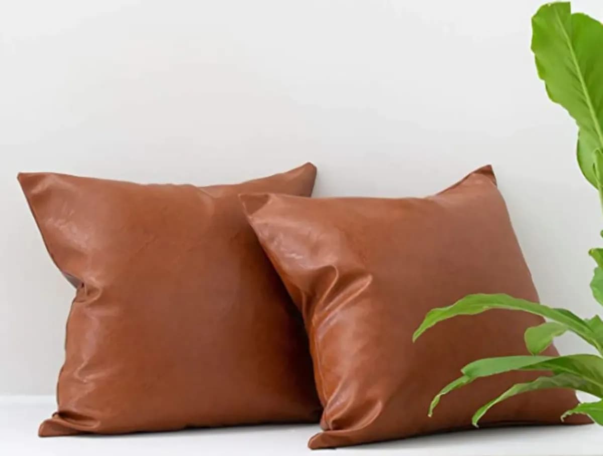 Handmade Leather 2 Butterfly Chair, 2 Butterfly Stool & 2 Cushions thumbnail 9