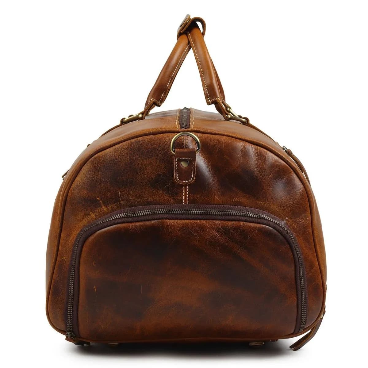 Heritage Buffalo Leather Duffel Bag thumbnail 9