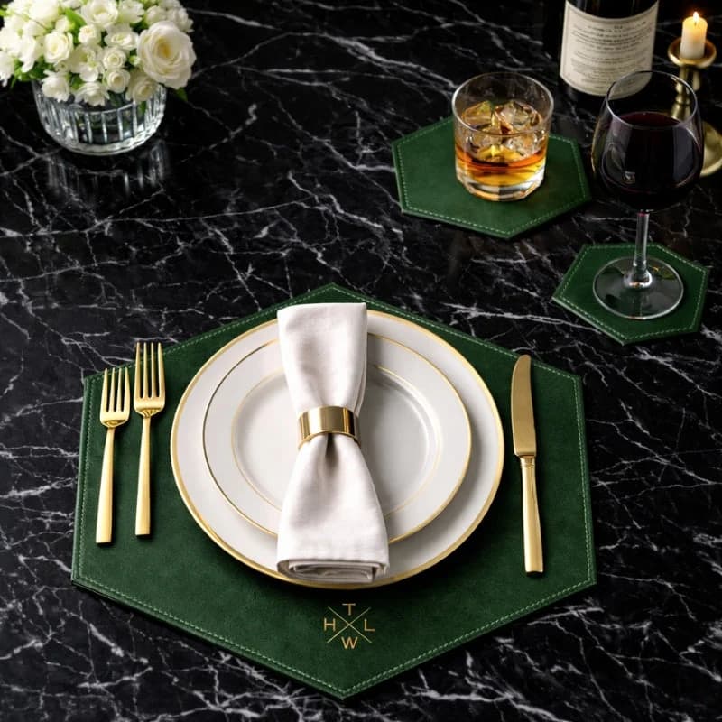 HEXARIO Placemat & Coaster Set thumbnail 4