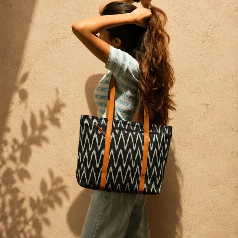 Ikat Tote Bag thumbnail 2