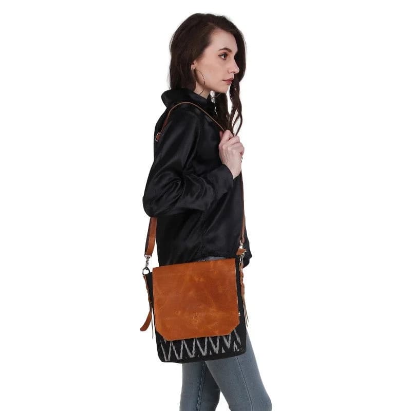 Ikkat Sling Bag thumbnail 8