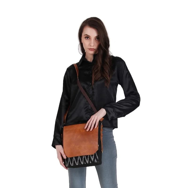 Ikkat Sling Bag thumbnail 9
