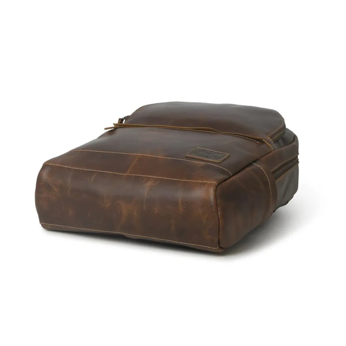 Indifash Cambridge Unisex Buffalo Leather Backpack thumbnail 7