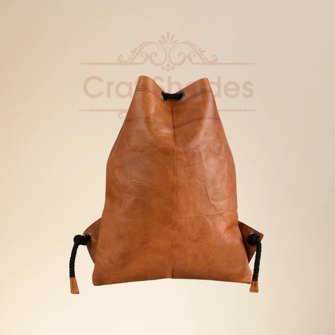 IndiFash -Leather 12*16 inch Gym Bag | 100% Genuine Leather thumbnail 9