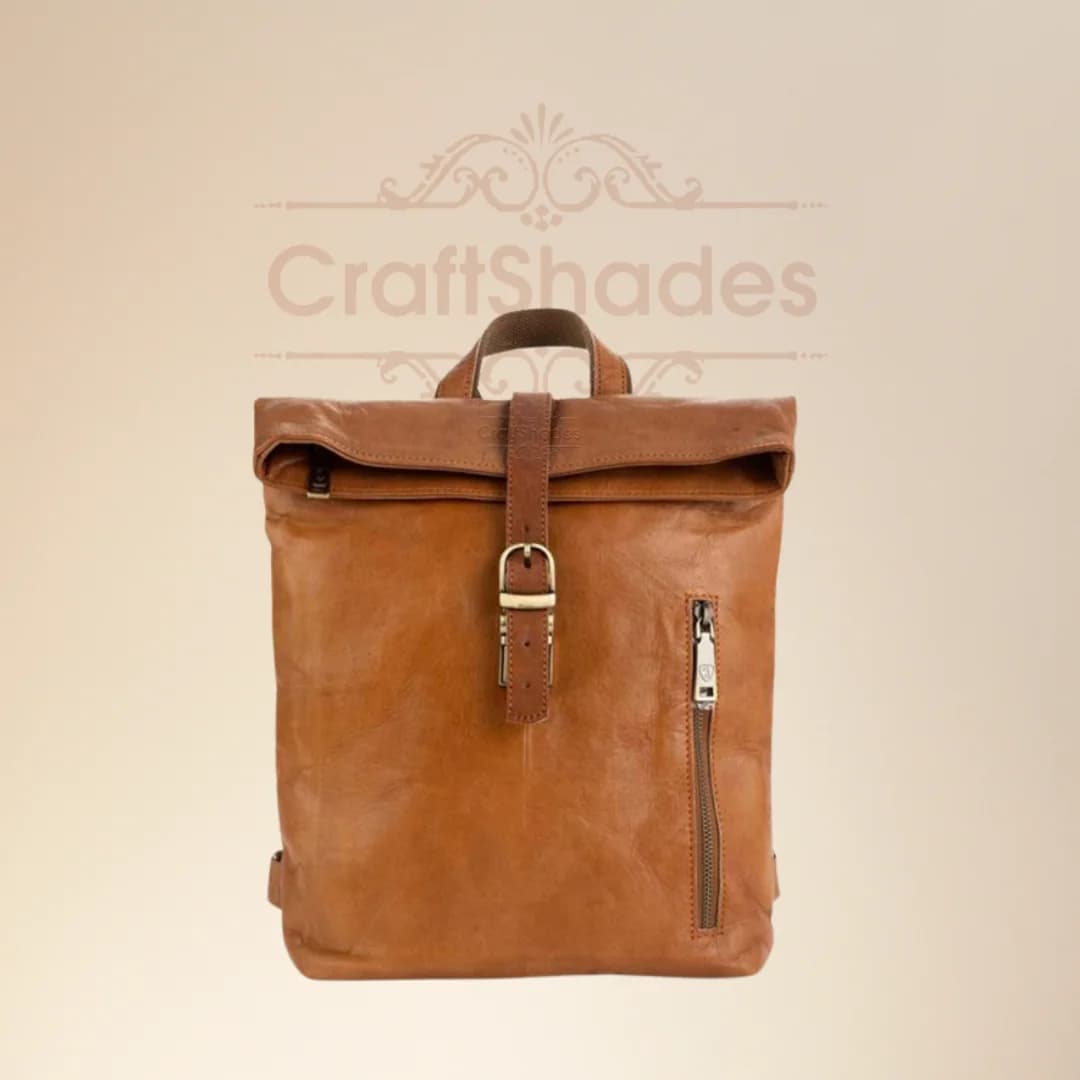 IndiFash -Leather 12*16 inch Pen Bag | 100% Genuine Leather thumbnail 7