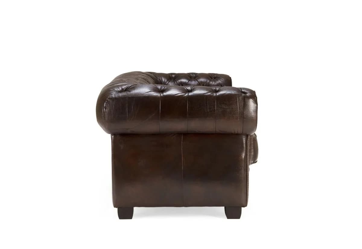 IndiFash Traditional Chesterfield Set of 3 Sofas thumbnail 7
