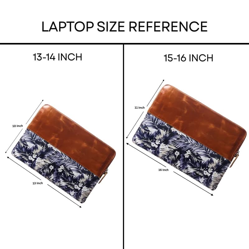 Island Bloom Leather Laptop thumbnail 4