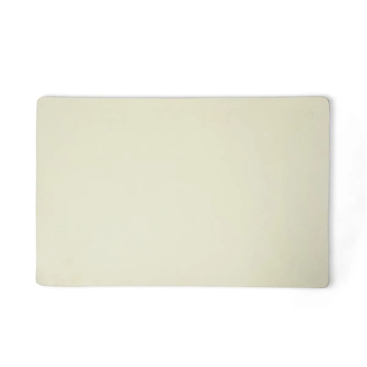 Ivory Elegance Leather Desk Mat + Mouse Pad thumbnail 2