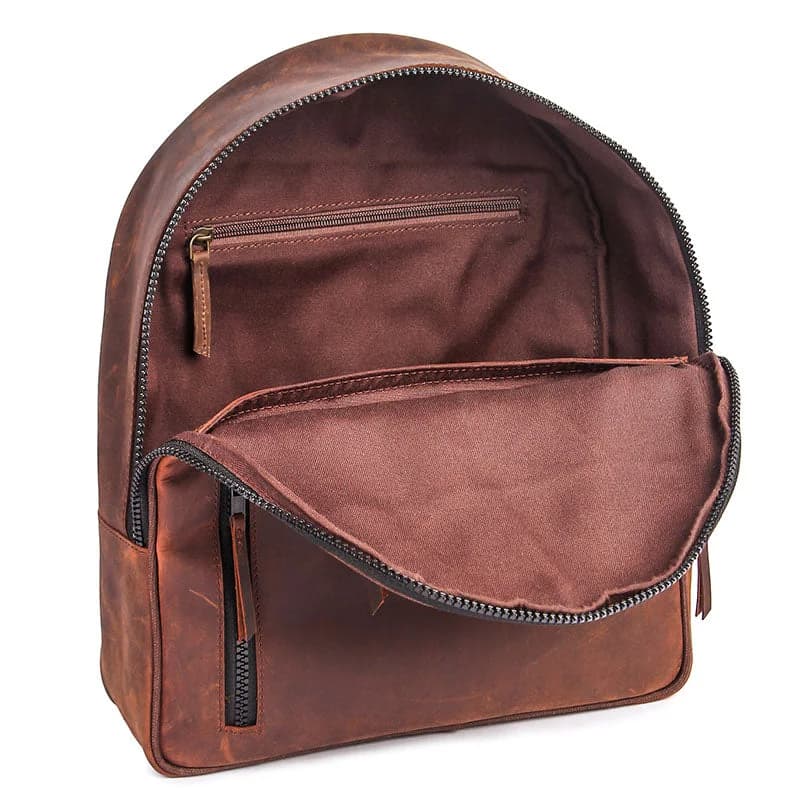 Leather Backpack for Men thumbnail 7