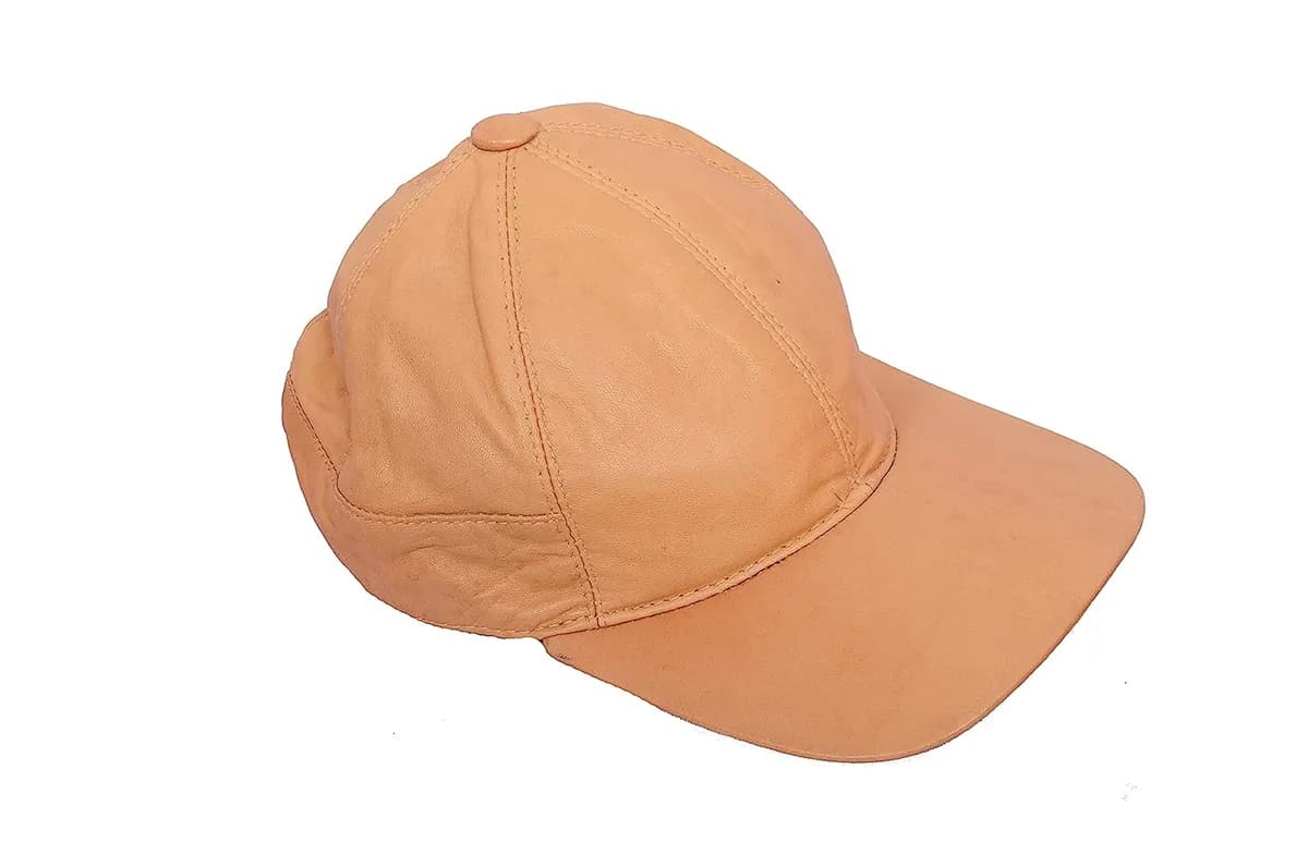 IndiFash Leather Cap Unisex Free Size thumbnail 2