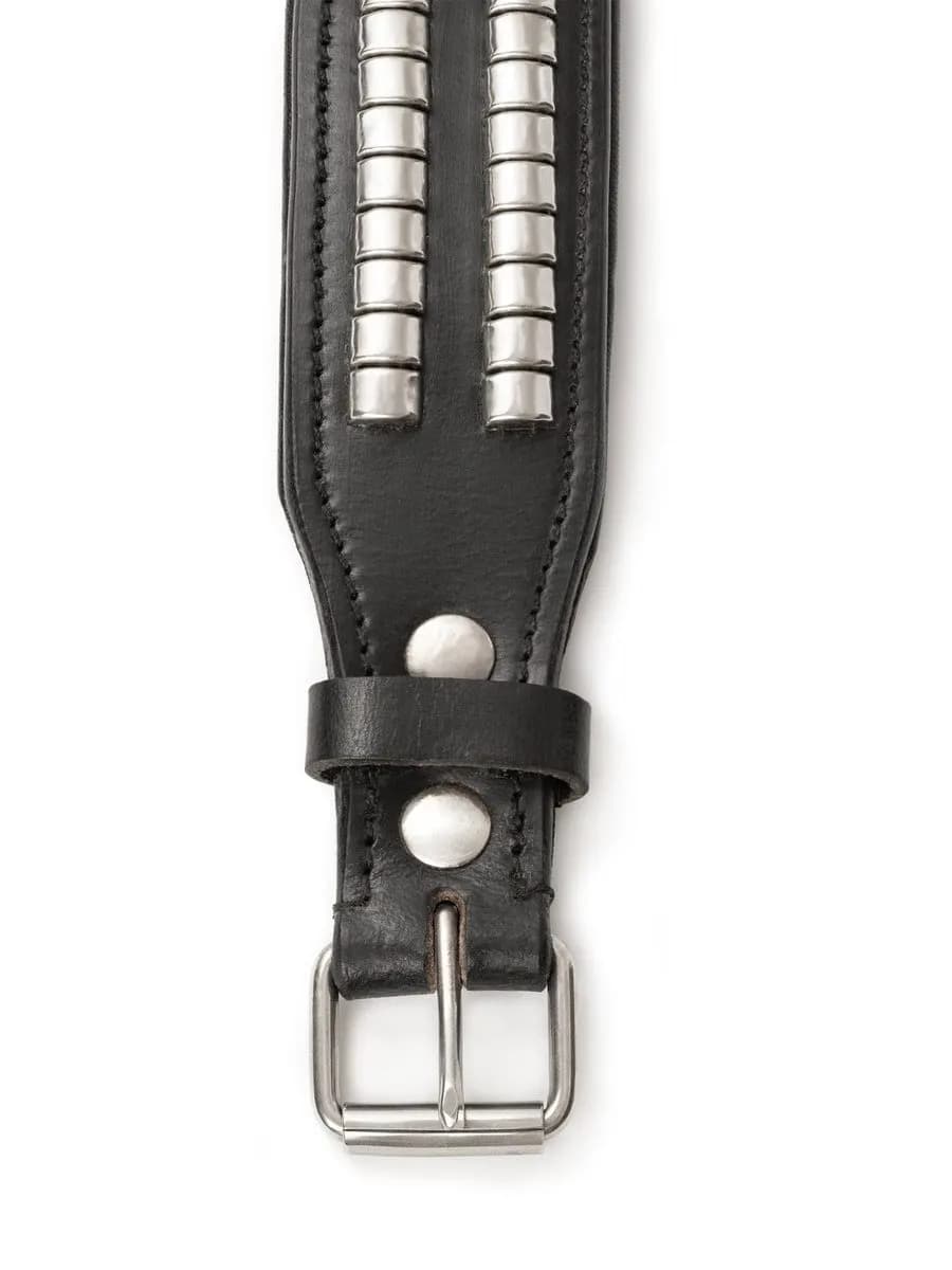 Leather Collar With Designer Studs thumbnail 4