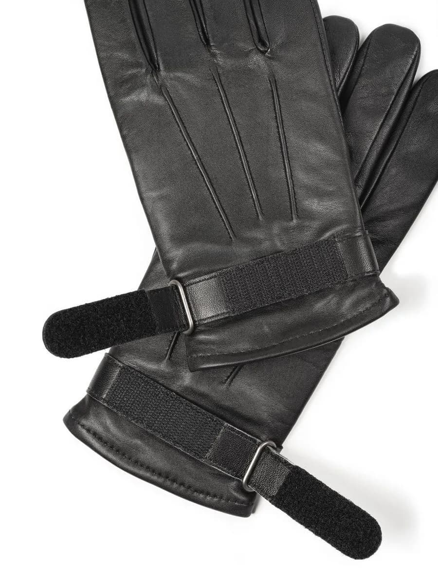 Leather Gloves-Velcro Fastening thumbnail 4