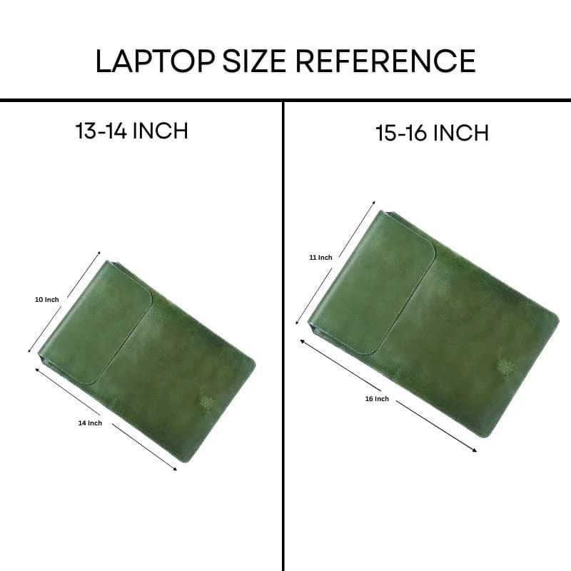 Leather Laptop Stand Sleeve thumbnail 4