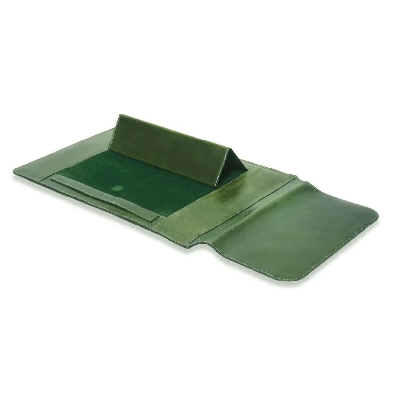 Leather Laptop Stand Sleeve thumbnail 6