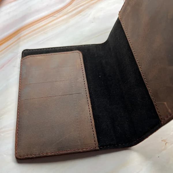 Leather Passport Cover thumbnail 5