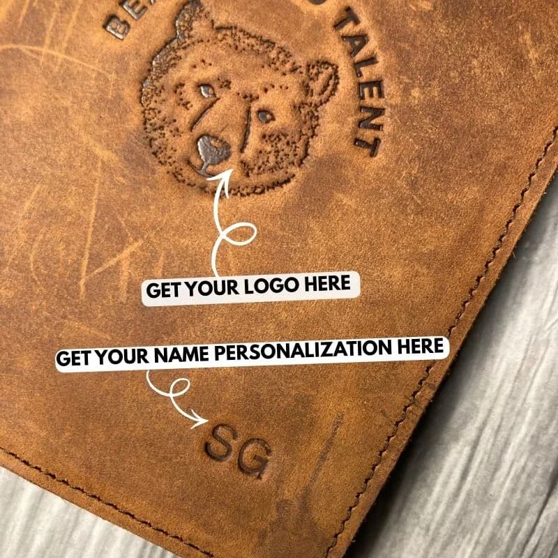 Leather Passport Cover thumbnail 6