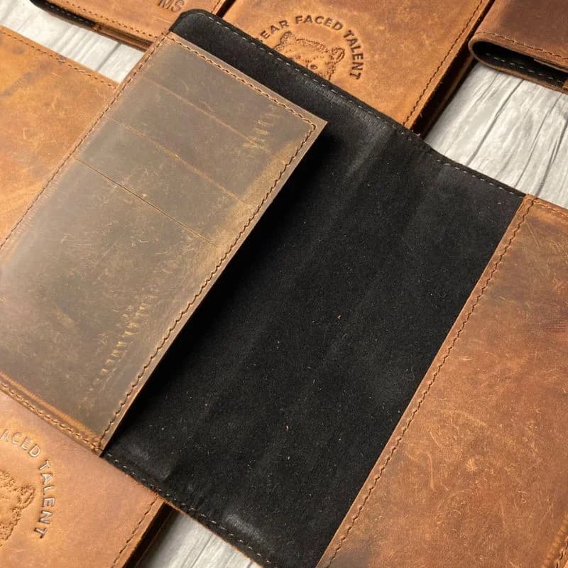 Leather Passport Cover thumbnail 7