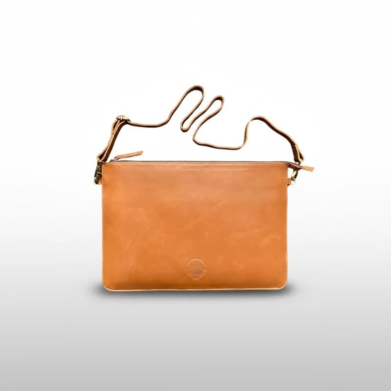 Leather Strap for Laptop Sleeve thumbnail 3