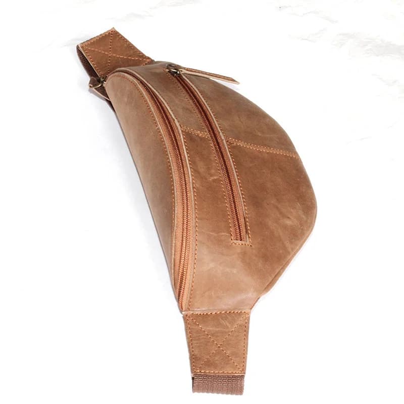 Leather Waist Bag Brown thumbnail 3