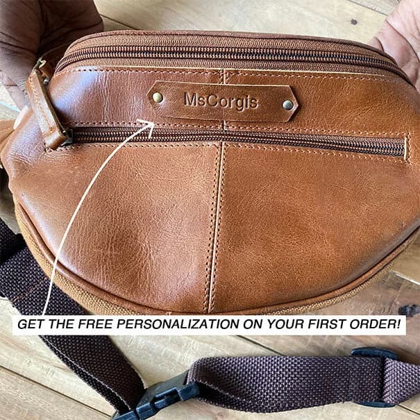 Leather Waist Bag Brown thumbnail 7