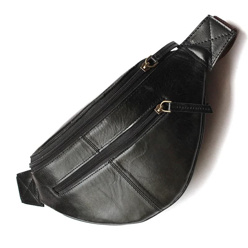 Leather Waist Bag Brown thumbnail 9