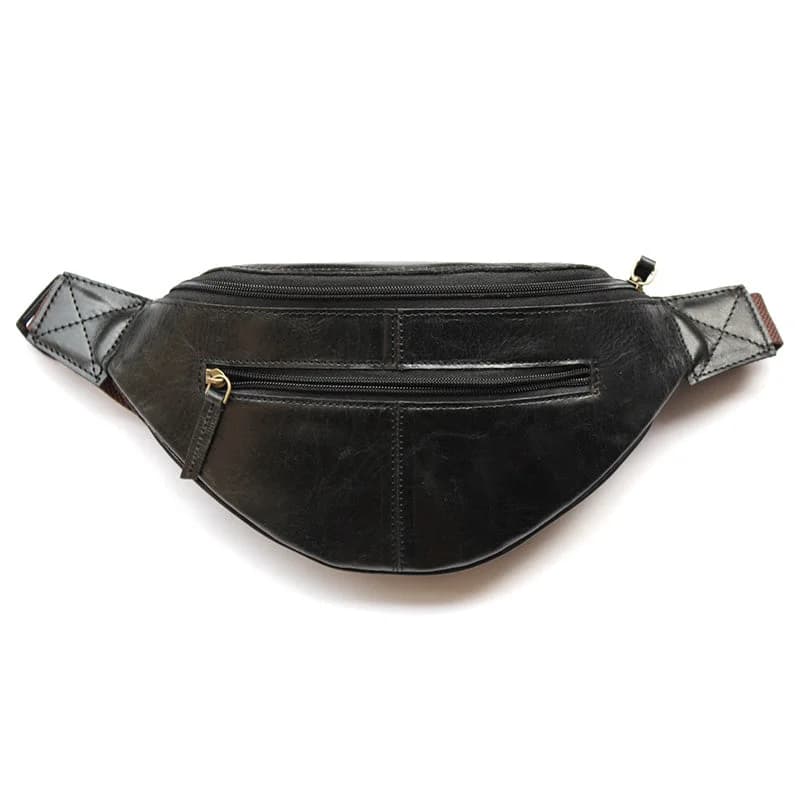 Leather Waist Bag Tan thumbnail 8