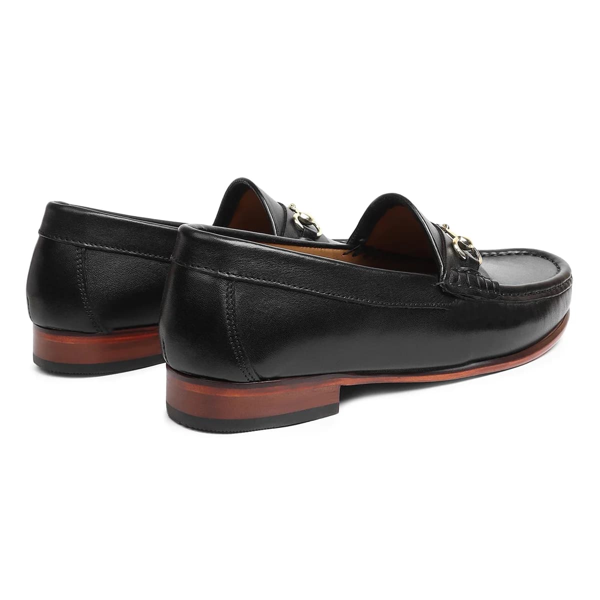 Leather Moccasins With Buckle thumbnail 6