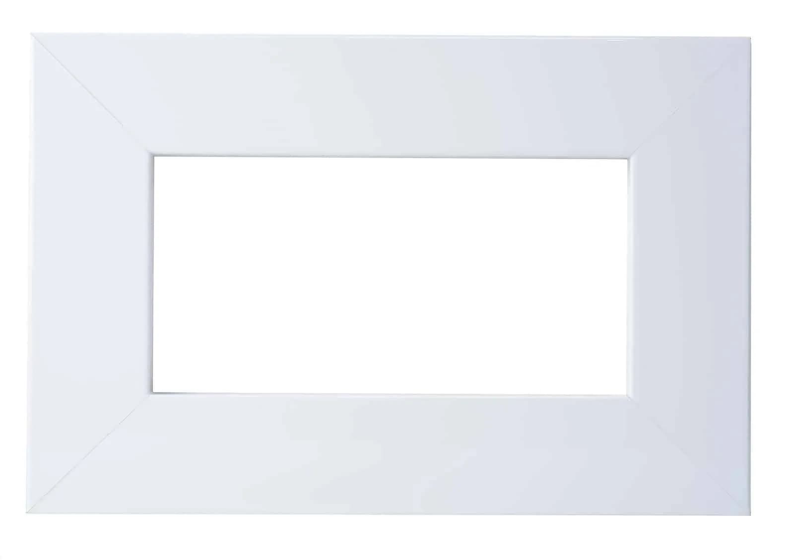 Liquid White Mirror Frame thumbnail 3