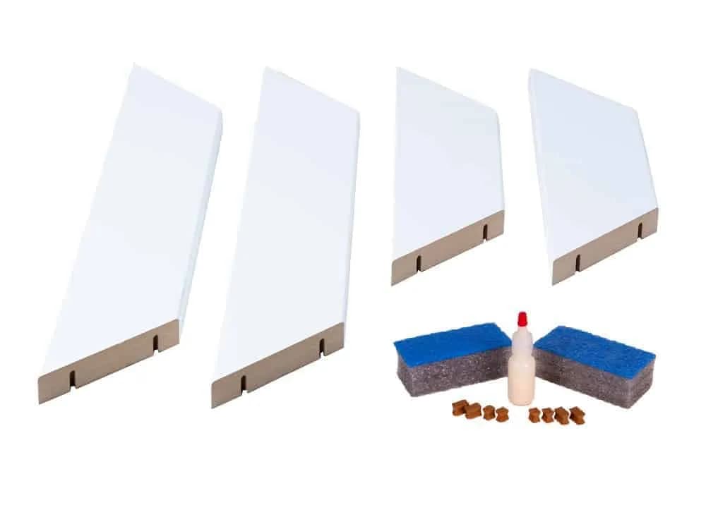 Liquid White Mirror Frame thumbnail 5