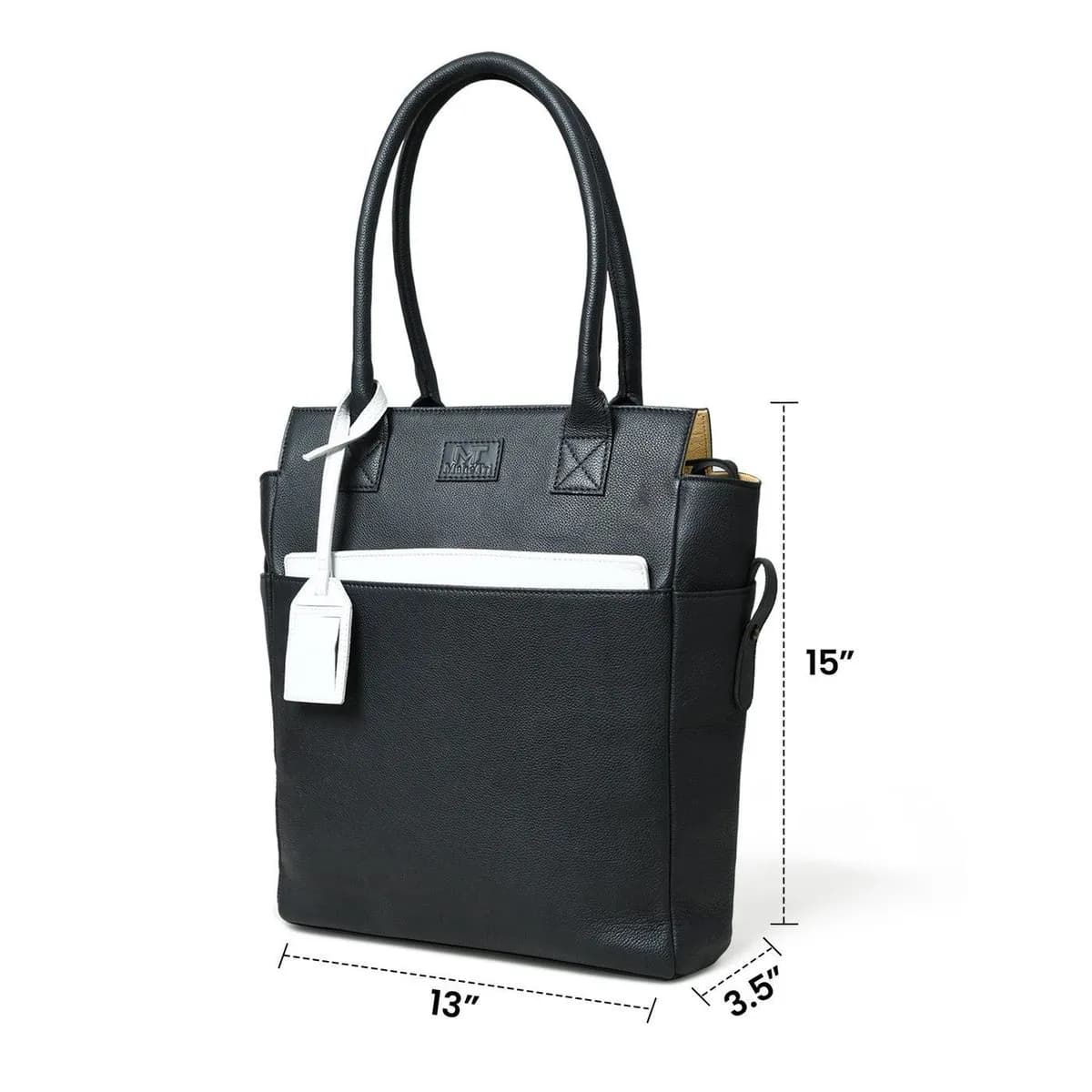 Midnight Elegance Noir Shopper Tote thumbnail 10