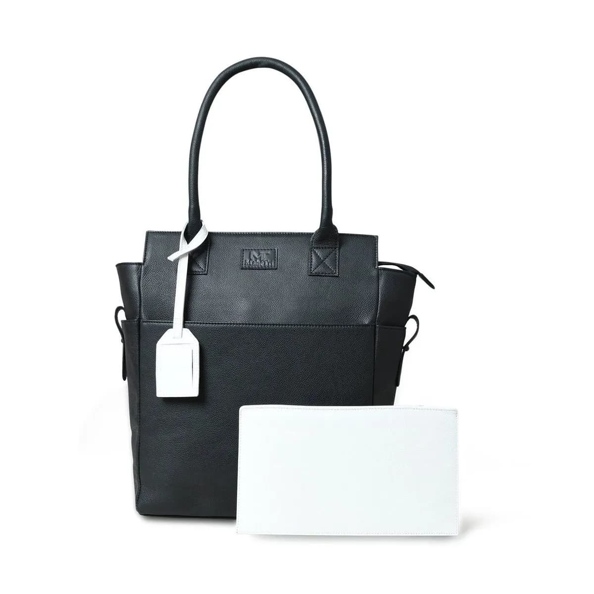 Midnight Elegance Noir Shopper Tote thumbnail 5