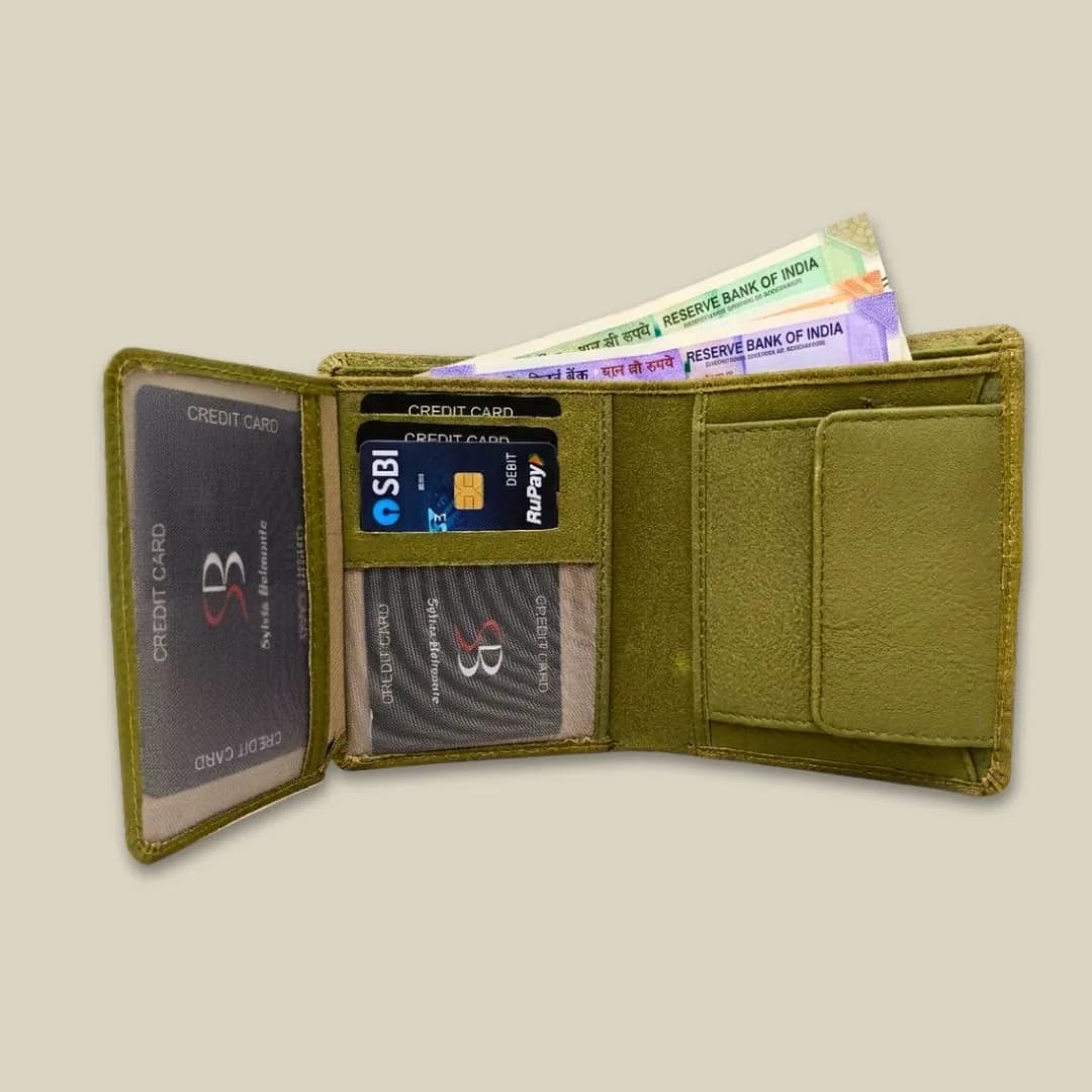 Milo B Fold Genuine Leather Wallet For Men thumbnail 2
