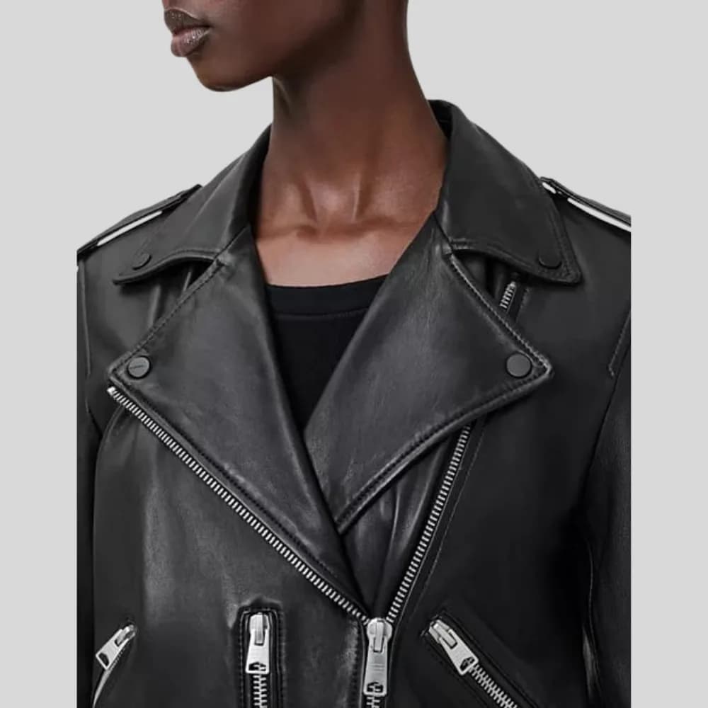 Naivya Genuine Leather Jacket For Women thumbnail 2