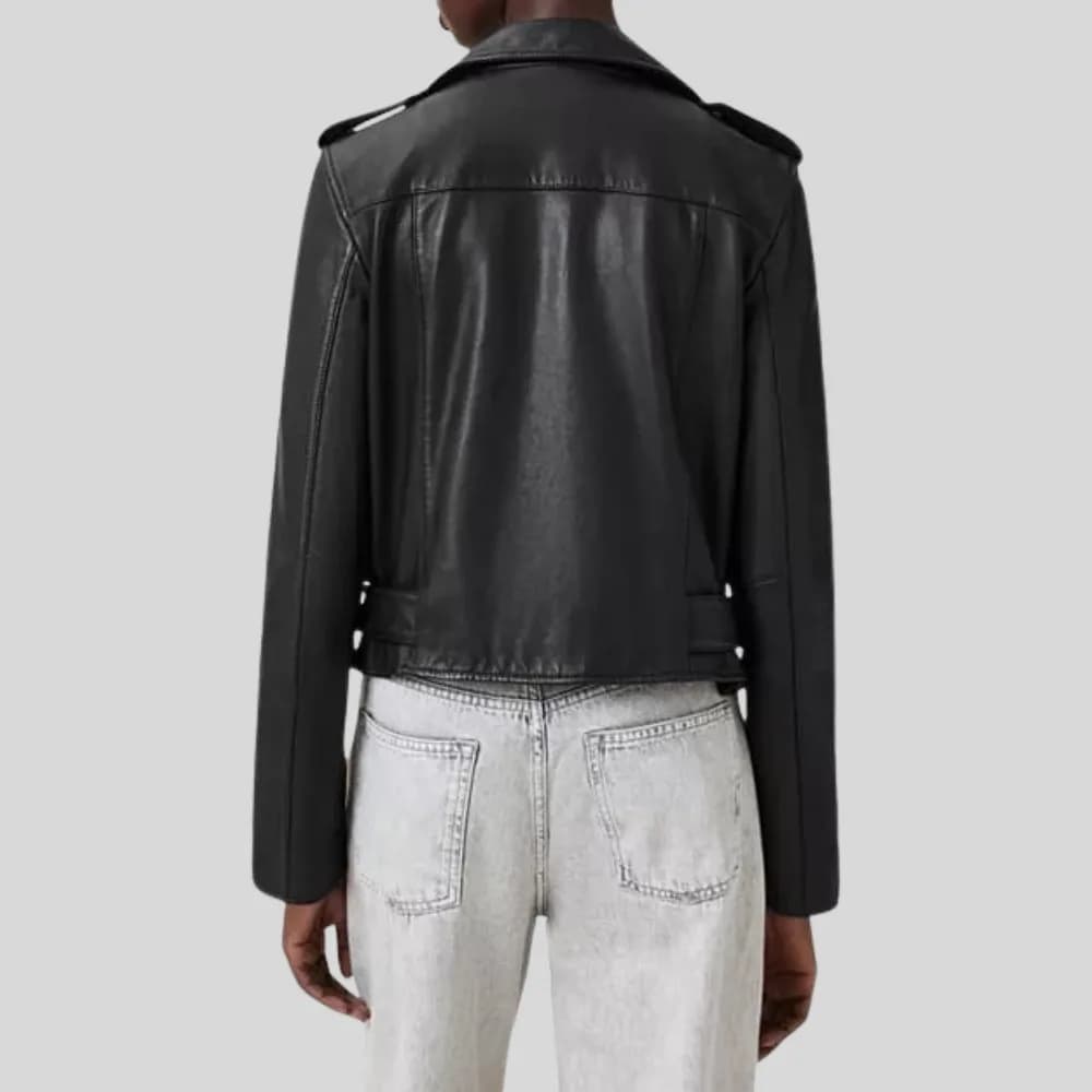 Naivya Genuine Leather Jacket For Women thumbnail 3