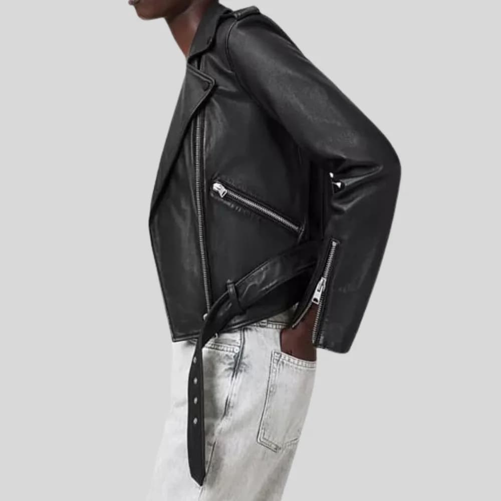 Naivya Genuine Leather Jacket For Women thumbnail 4