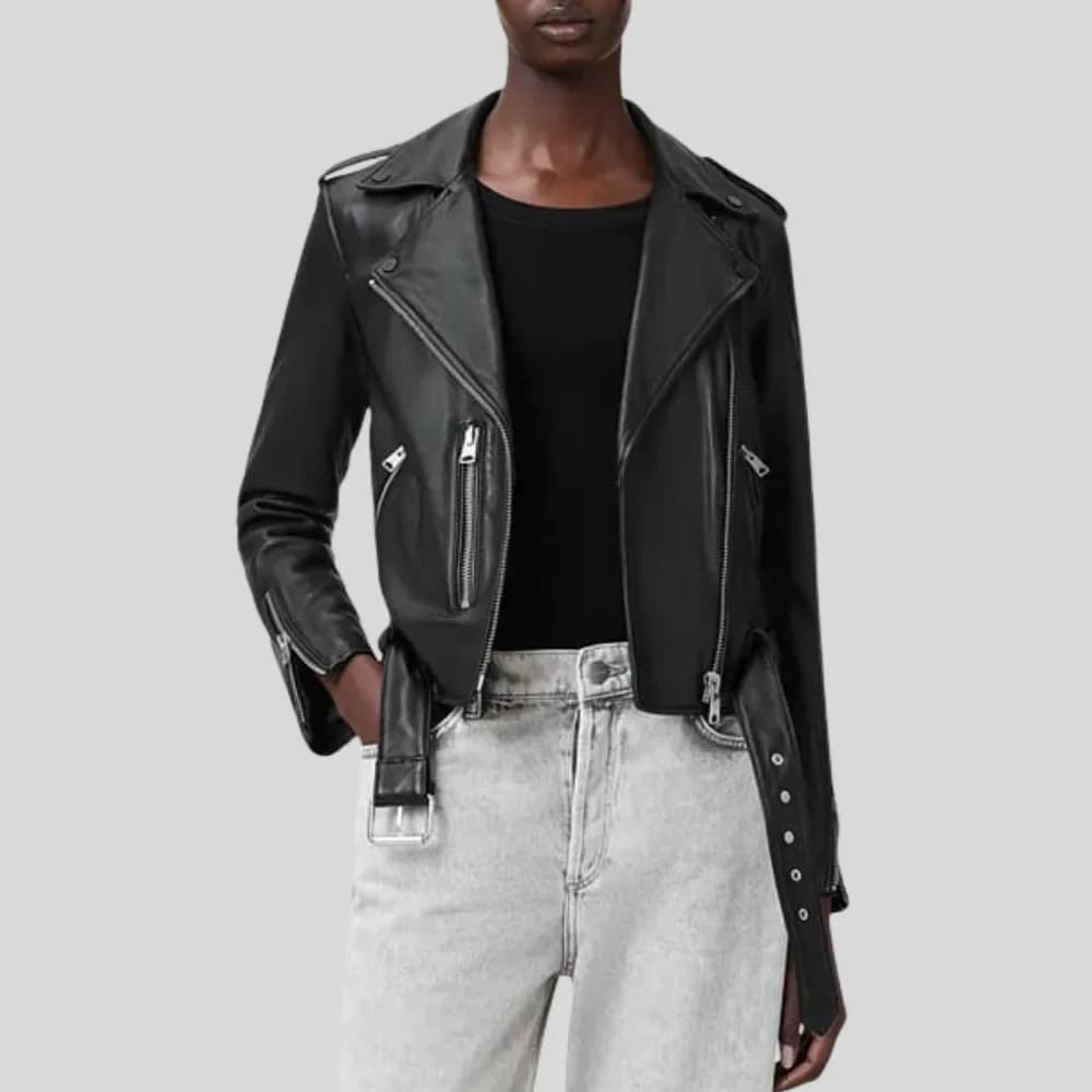 Naivya Genuine Leather Jacket For Women thumbnail 6